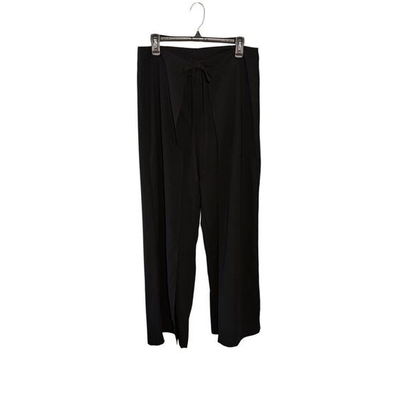 NWT ASOS wrap, tie front wide leg pants - 12 - Picture 1 of 8